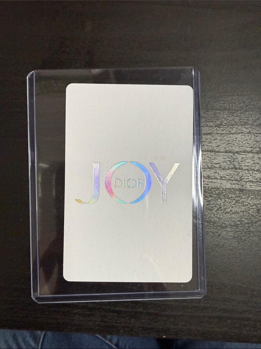 Dior JOY Holographic PlayingCard